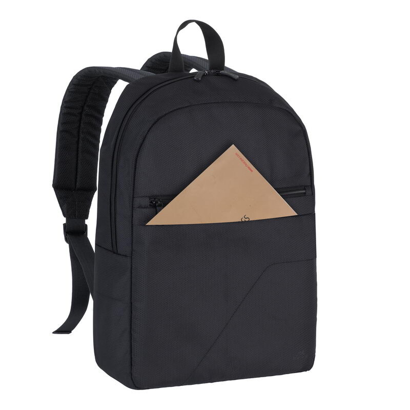 RivaCase 8065 Black Regent Laptop backpack 15.6" Τσάντα μεταφοράς Laptop